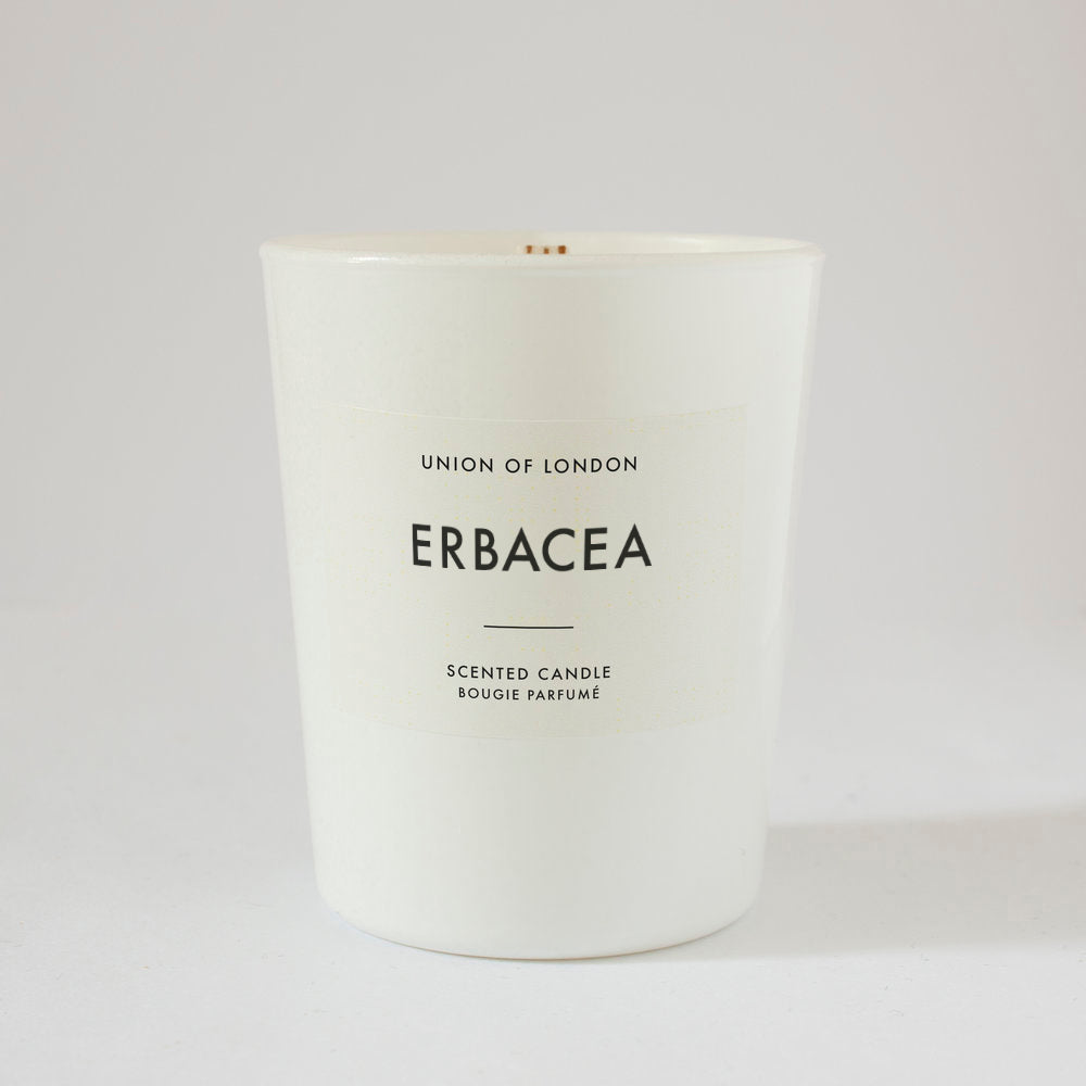 Erbecea, Small White Candle, 75g