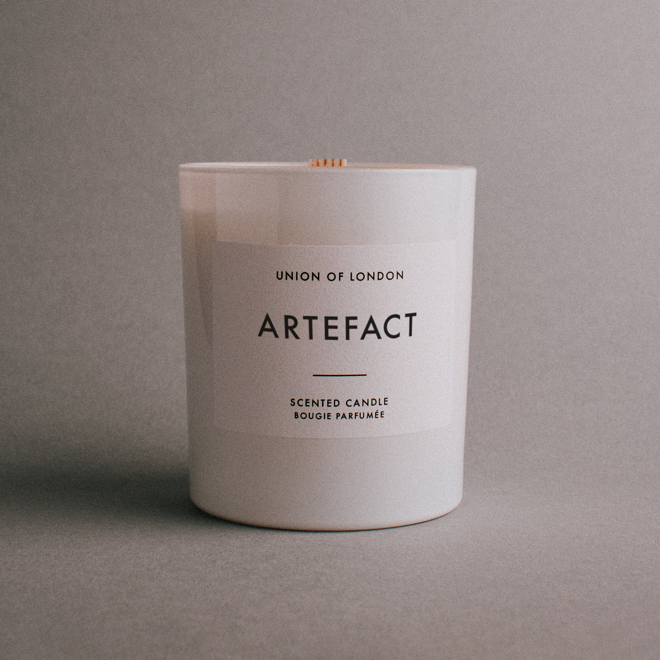 Artefact, Medium White Candle, 160g