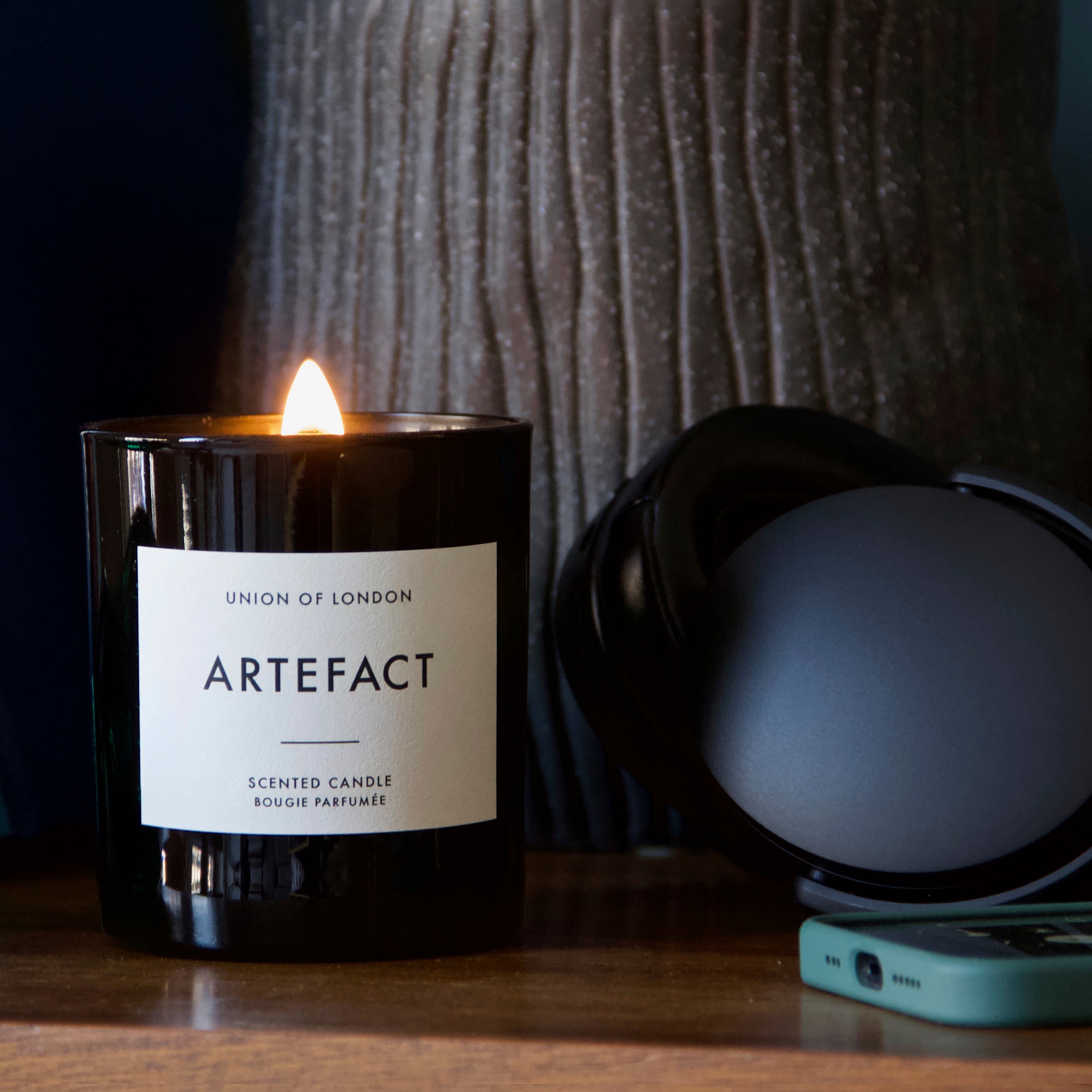 Artefact, Large Black Candle, 235g