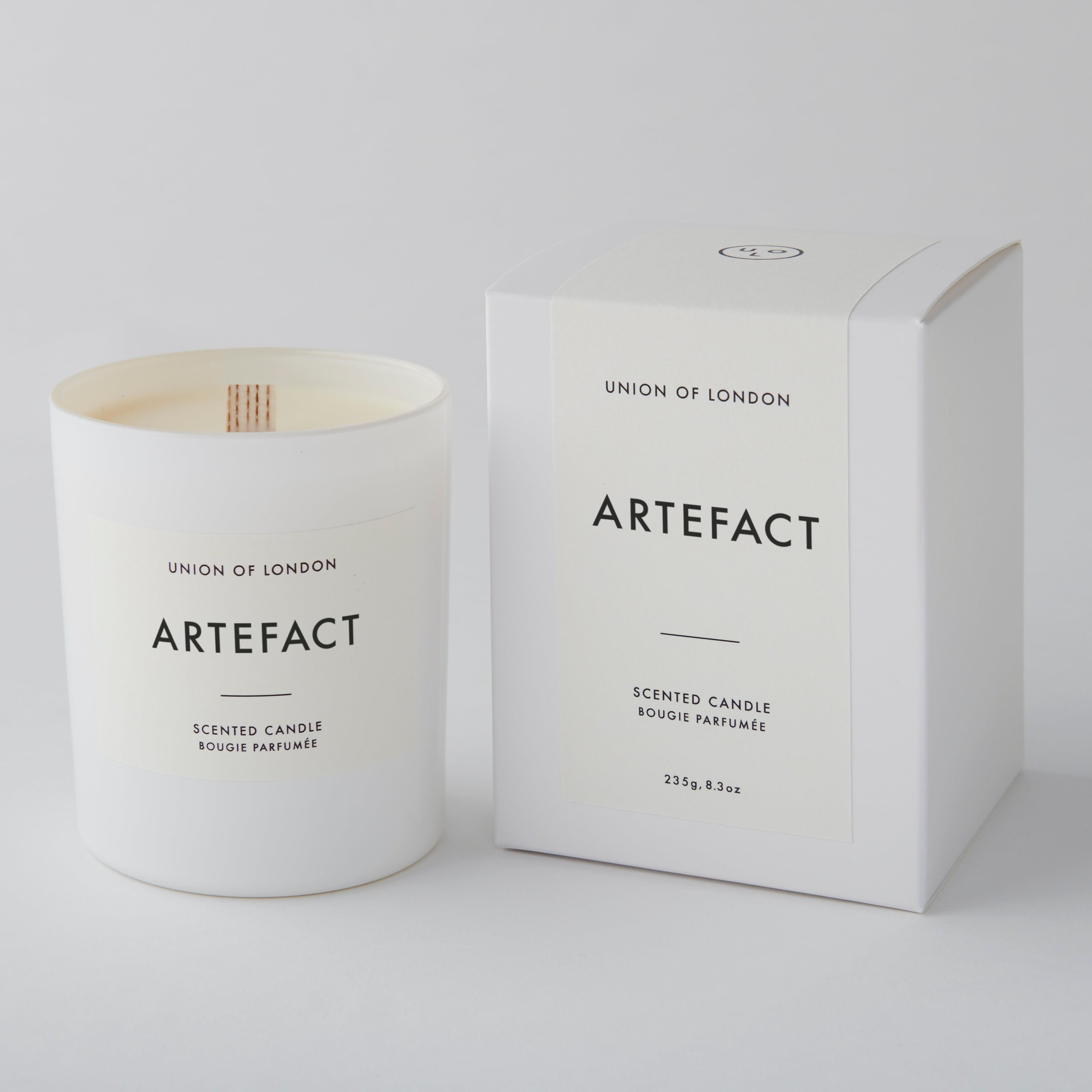 Artefact, Large White Candle, 235g