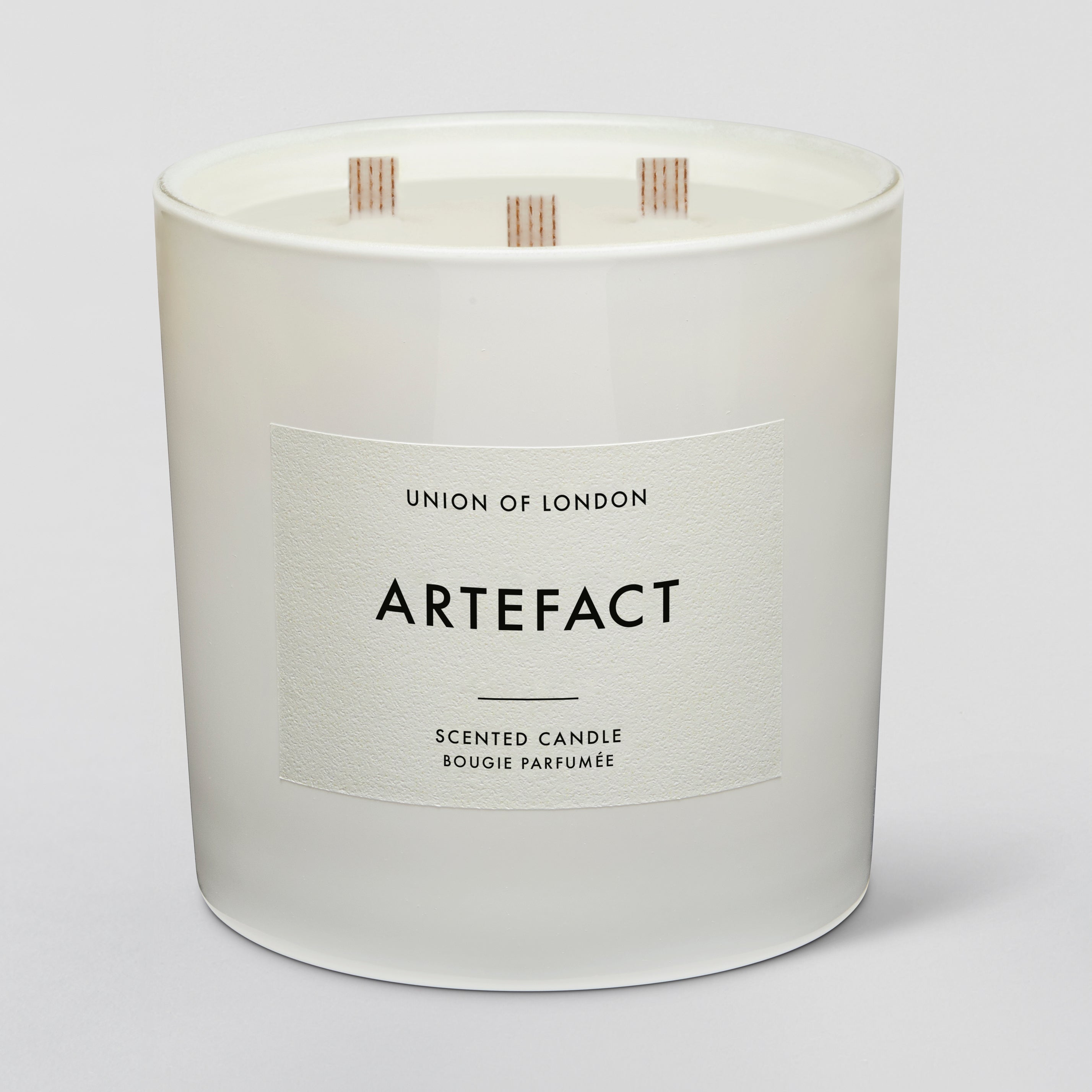 Artefact, Triple Wick White Candle, 730g