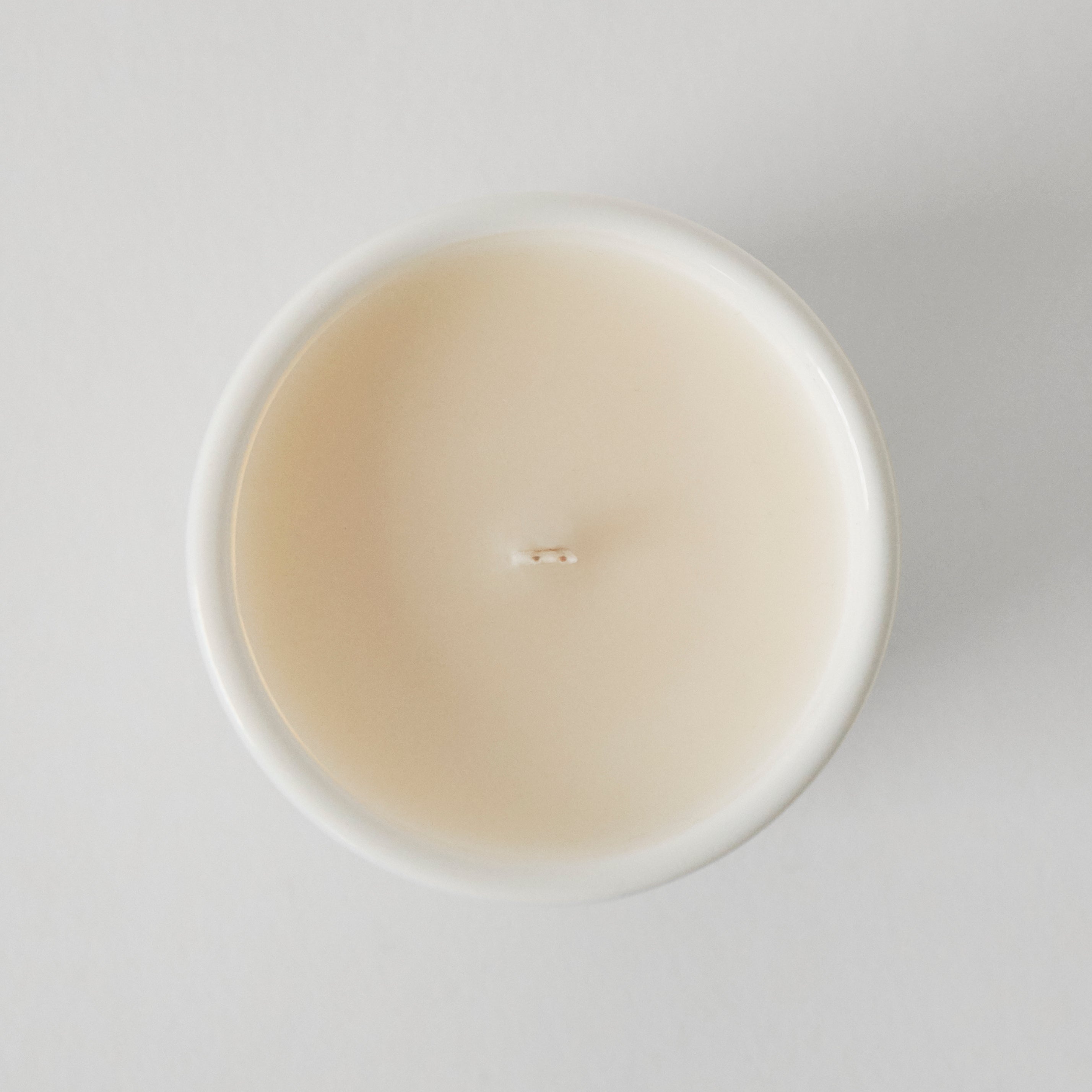 Wild Fig ‘Fruity Green’ Small White Candle, 75g