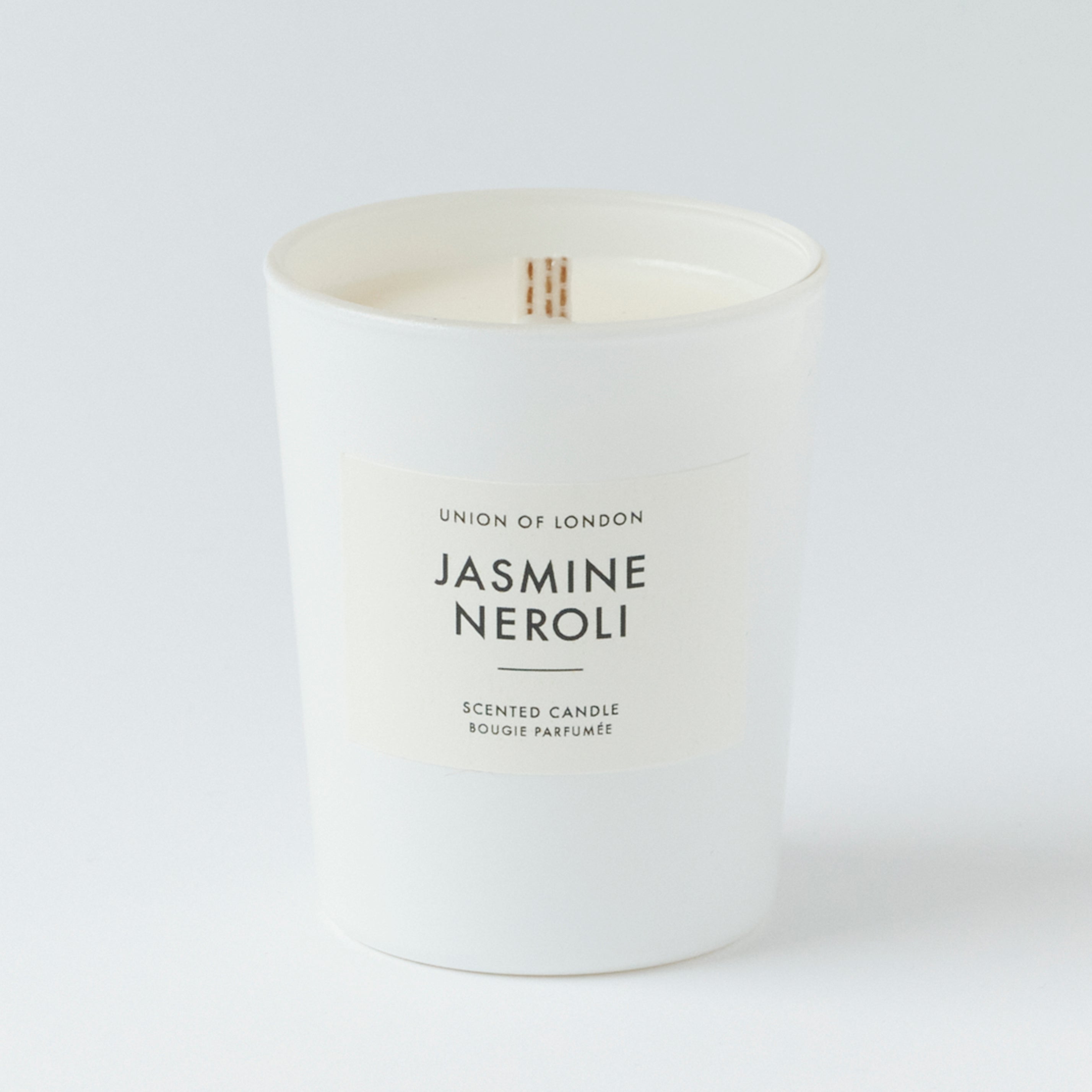 Jasmine Neroli 'Sweet Floral' Small White Candle, 75g