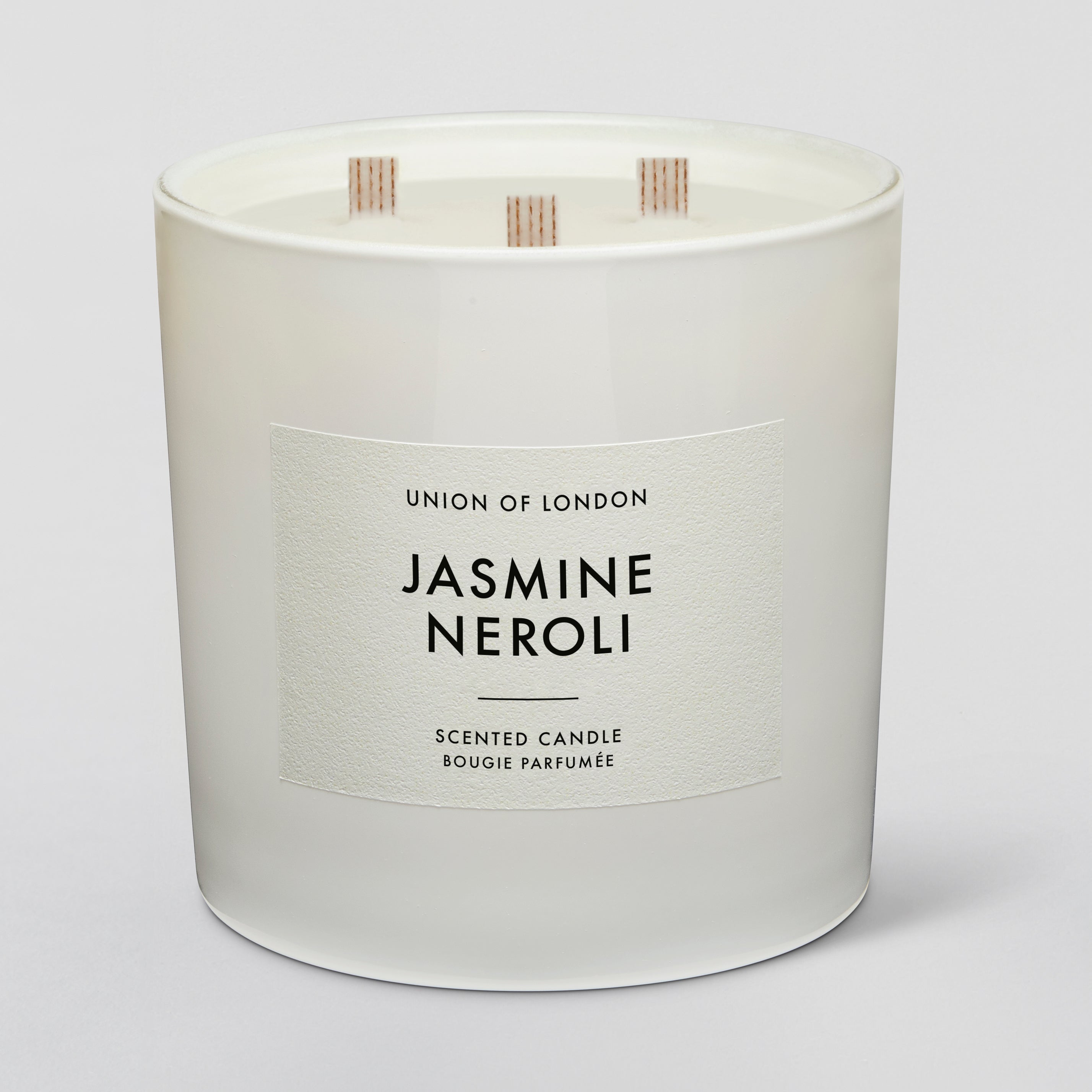 Jasmine Neroli 'Sweet Floral' Triple Wick White Candle, 730g