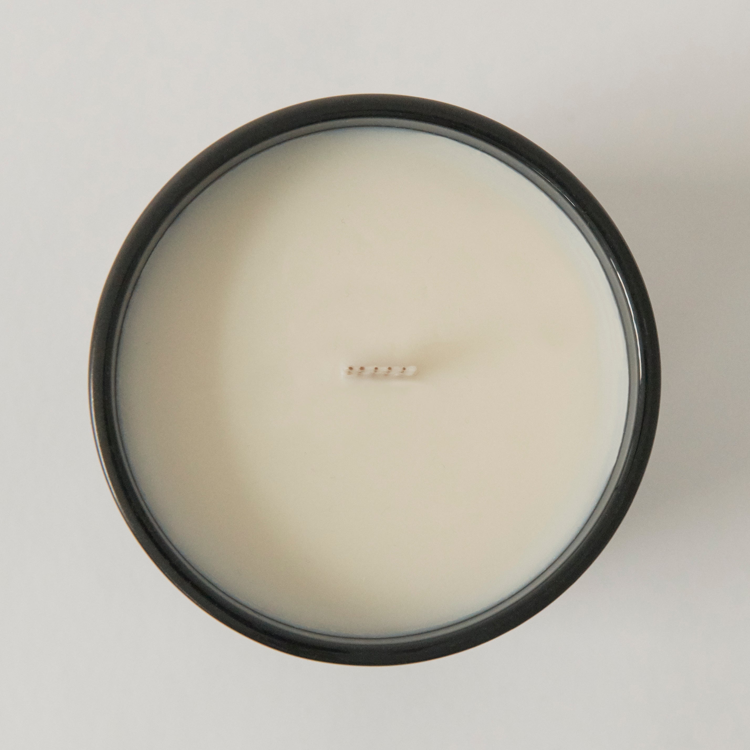 Wild Fig ‘Fruity Green' Large Black Candle, 235g