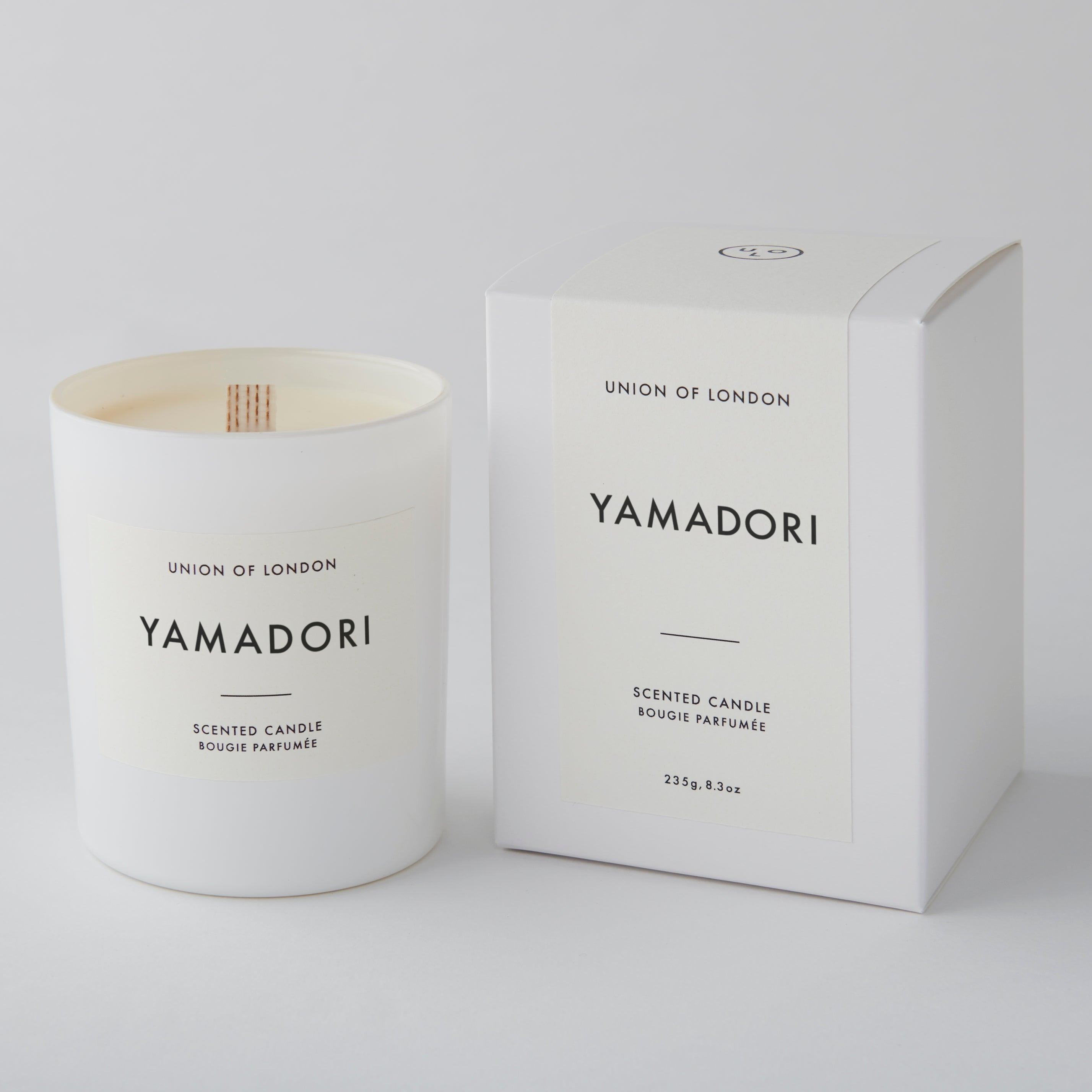 Yamadori 'Exotic Captivating' Large White Candle, 235g