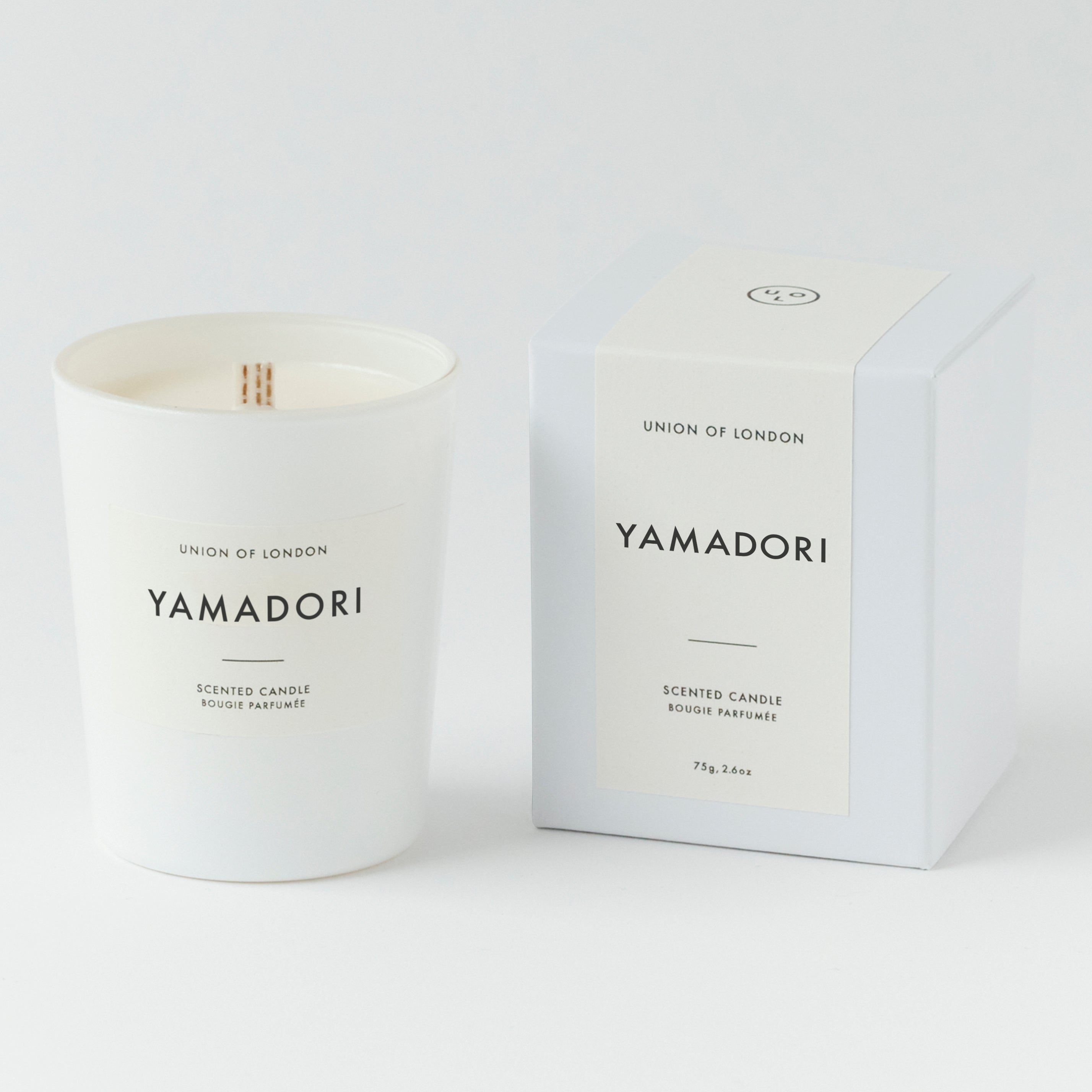 Yamadori 'Exotic Captivating' Small White Candle, 75g