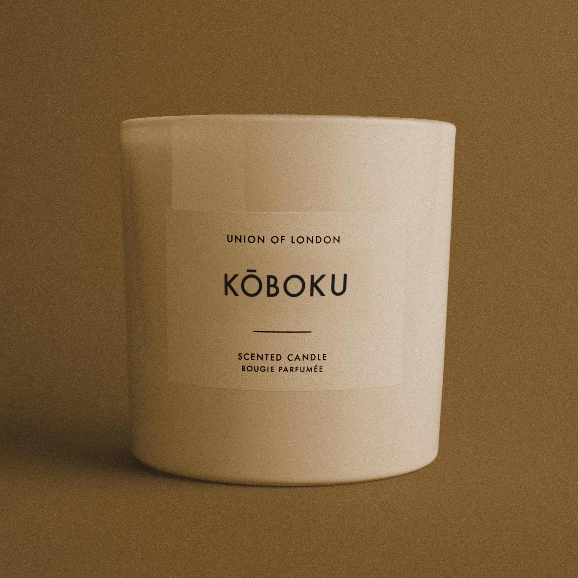 Koboku Triple Wick White Candle, 730g